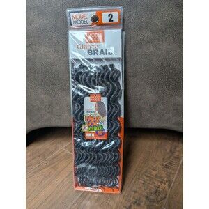 Model Model Glance Braid Faux Loc Curly 10" #2